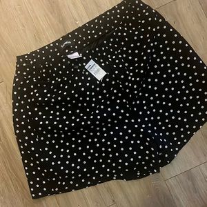 Black Polka Dot Express Shorts